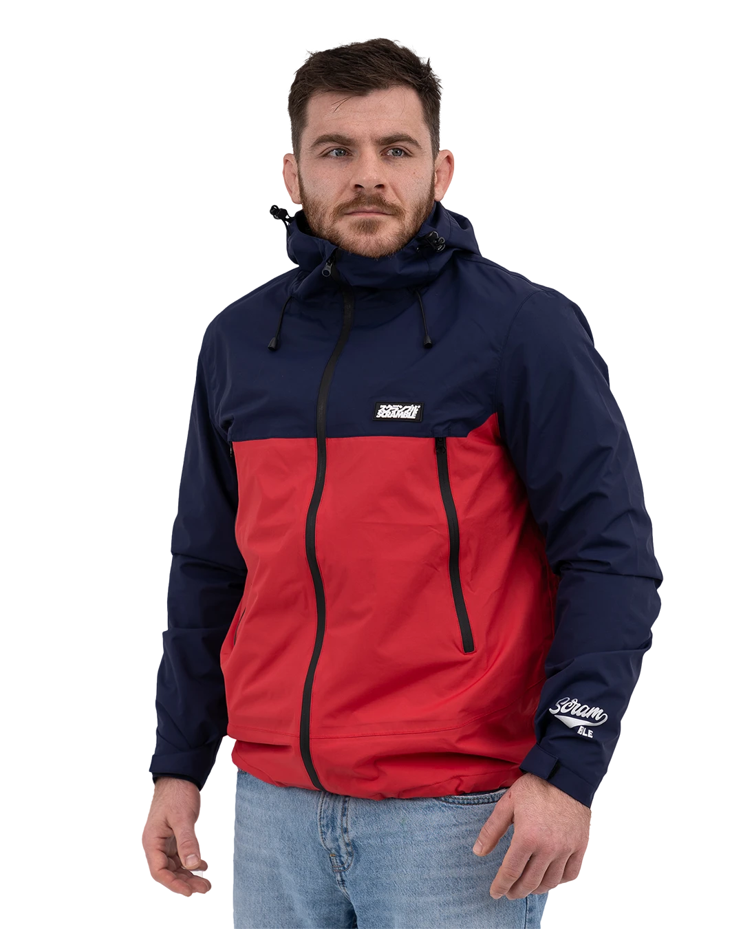 AME ジャケット RED / NAVY – SCRAMBLE JAPAN AME ジャケット RED / NAVY – SCRAMBLE JAPAN