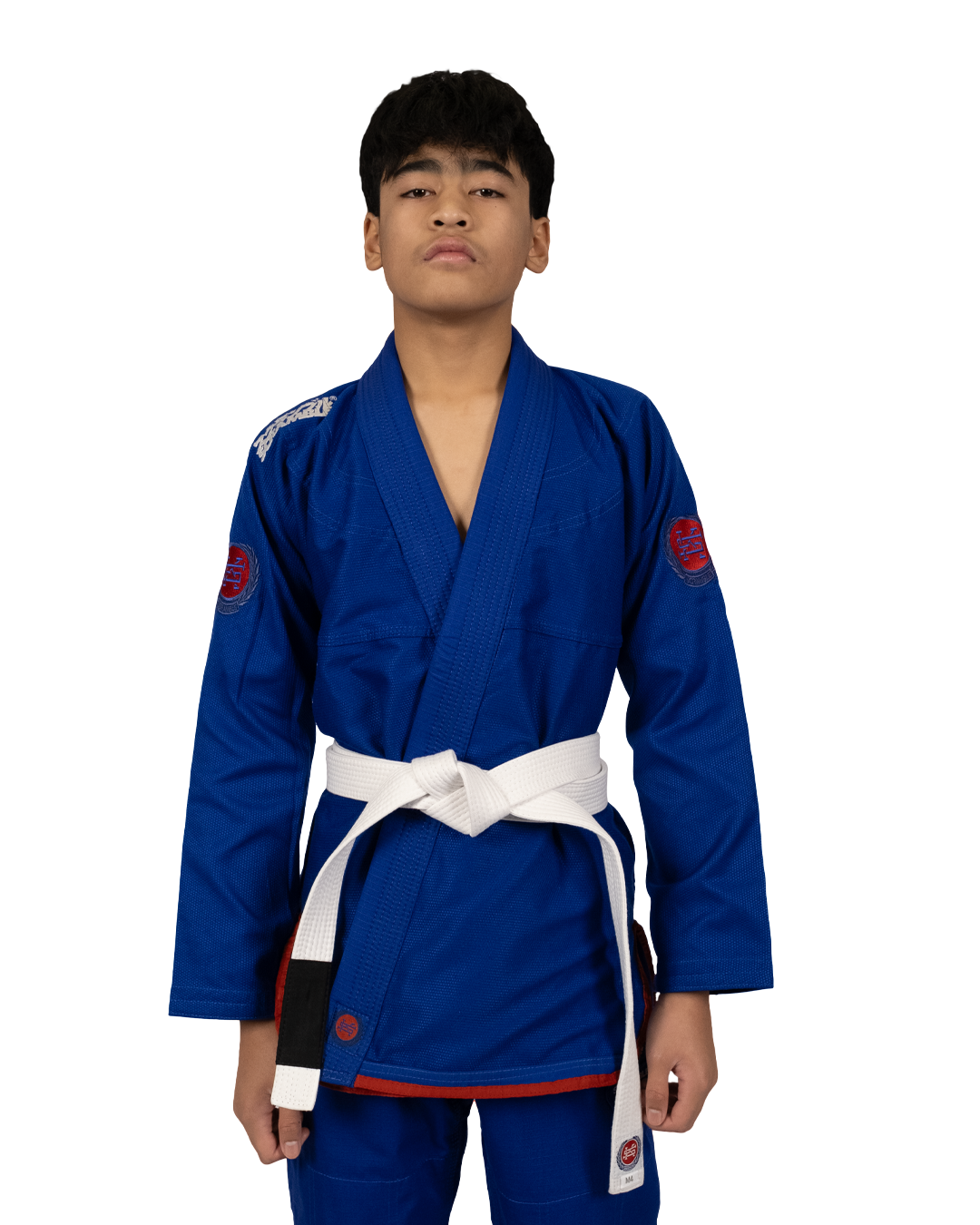 KIDS ATHLETE アスリート 柔術着 BLUE – SCRAMBLE JAPAN KIDS ATHLETE アスリート 柔術着 BLUE – SCRAMBLE JAPAN