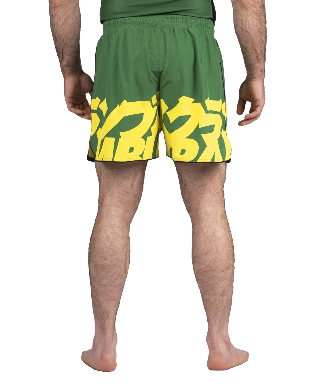 BAKA グラップリングショーツ GREEN&YELLOW