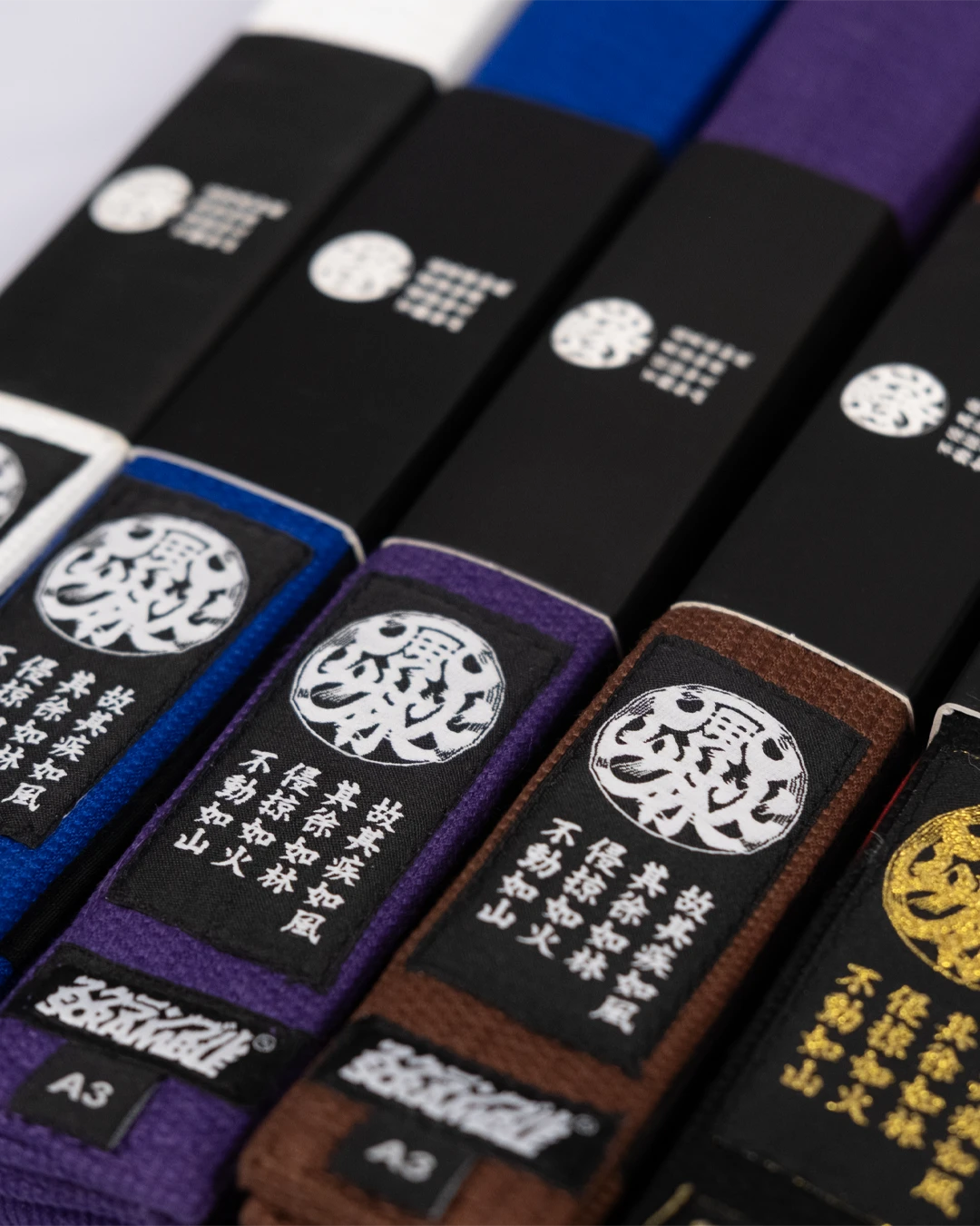 ELEMENTAL 柔術帯 - 黒帯