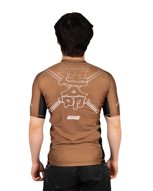 FATE TANTO RANKED ラッシュガード BROWN