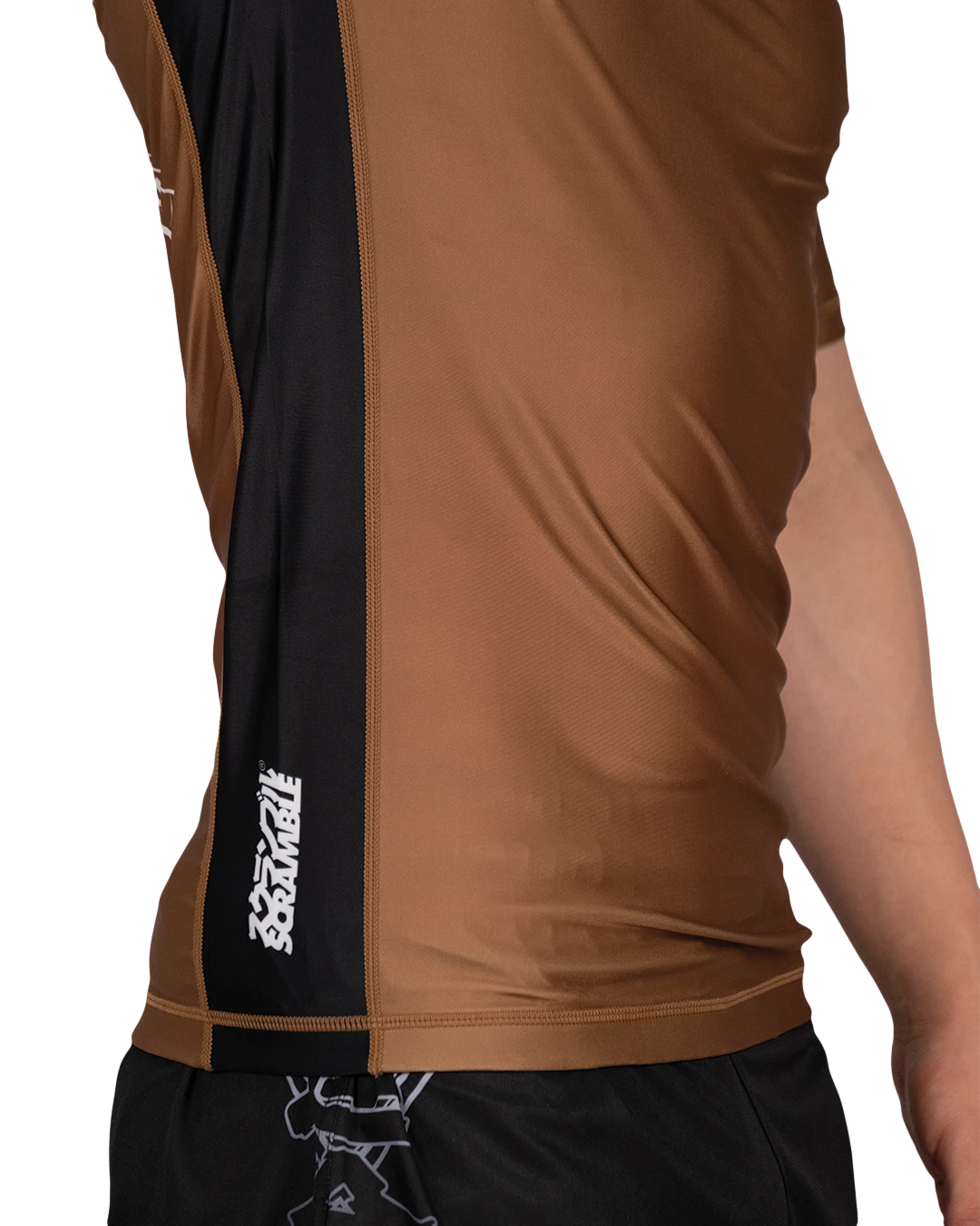 FATE TANTO RANKED ラッシュガード BROWN