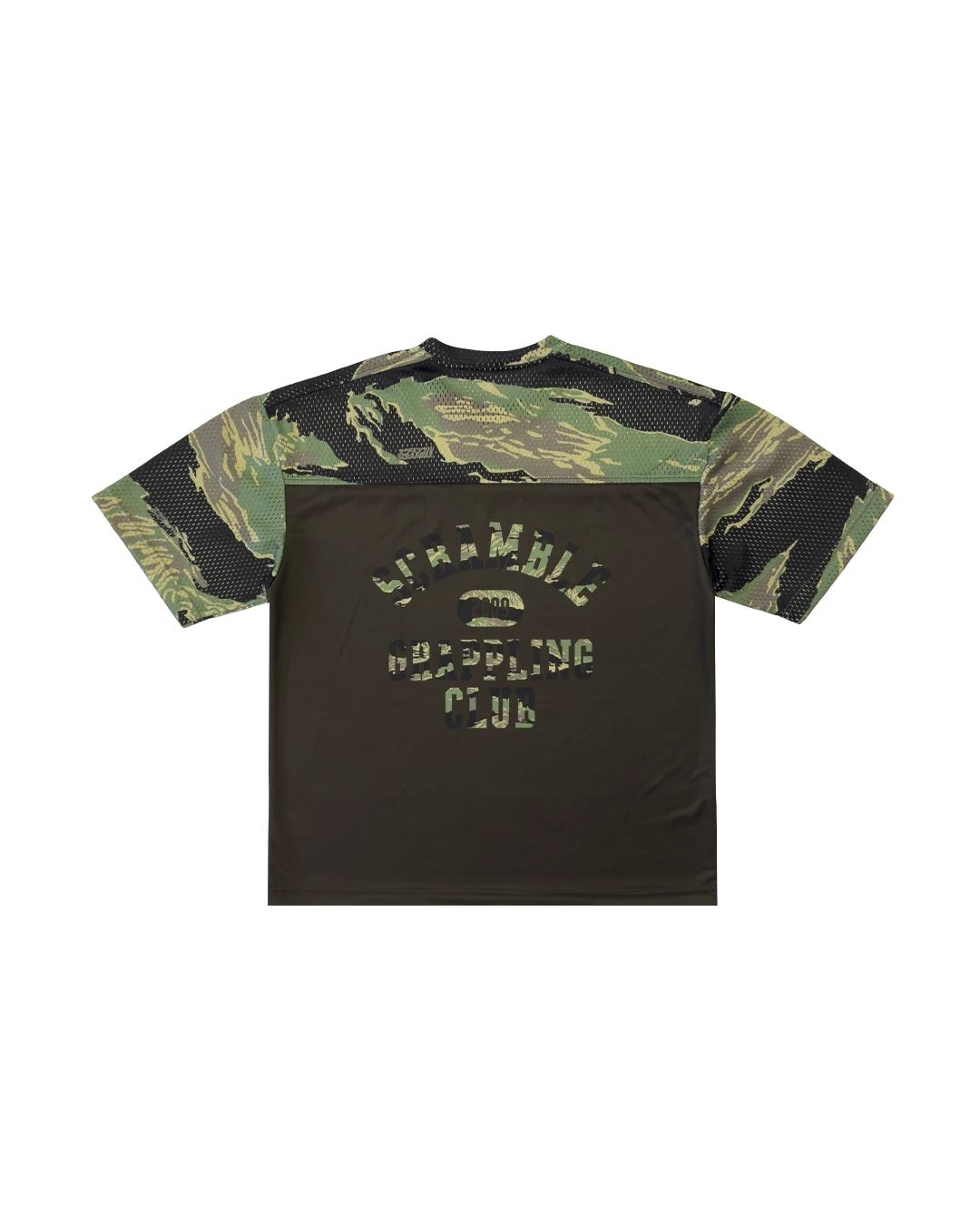MESH HYBRID グラップリングシャツ TIGER CAMO