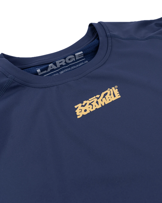 SHINOBI COMPRESSION ラッシュガード LS - MIDNIGHT BLUE