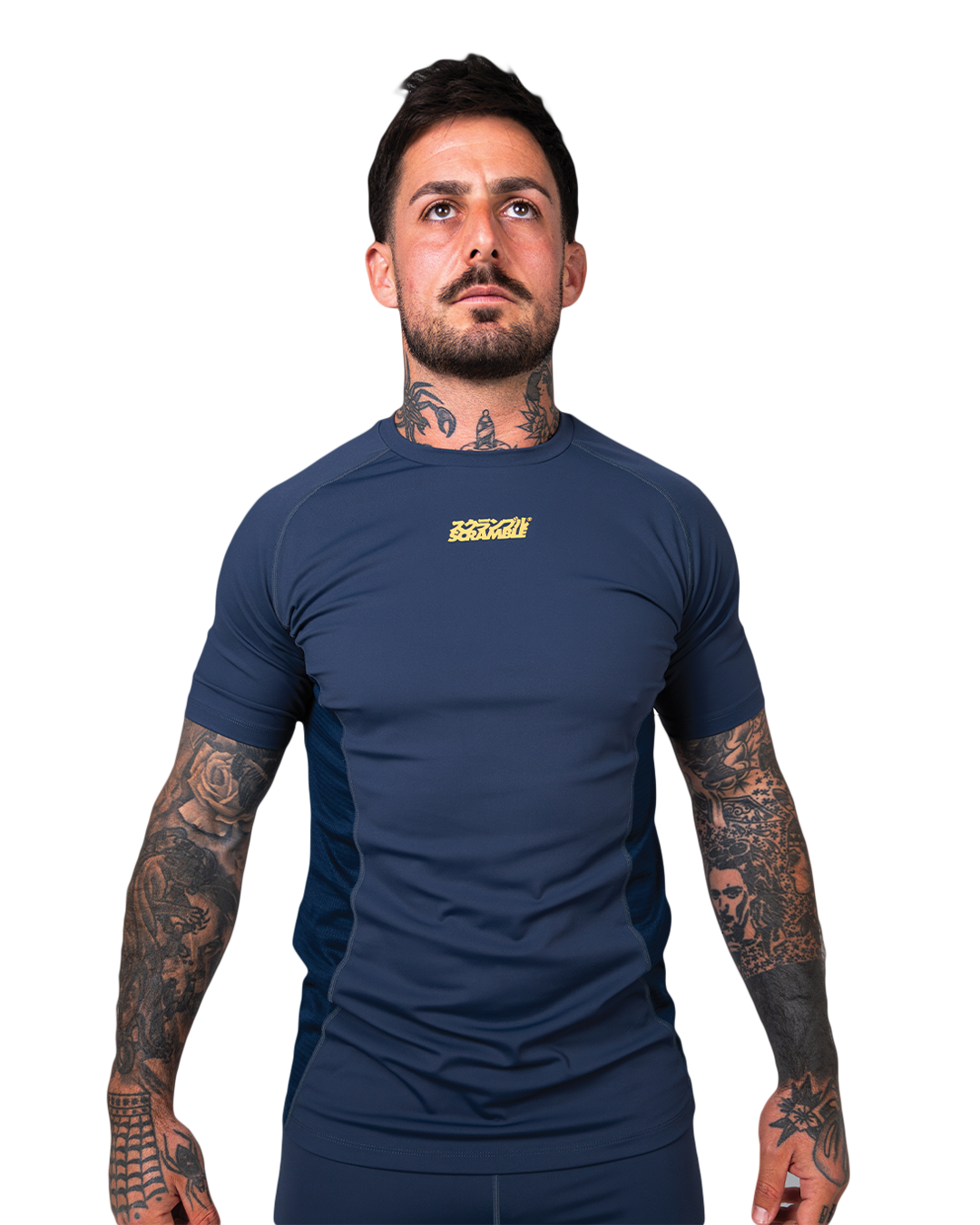 SHINOBI COMPRESSION ラッシュガード - MIDNIGHT BLUE – SCRAMBLE JAPAN SHINOBI COMPRESSION ラッシュガード - MIDNIGHT BLUE – SCRAMBLE JAPAN