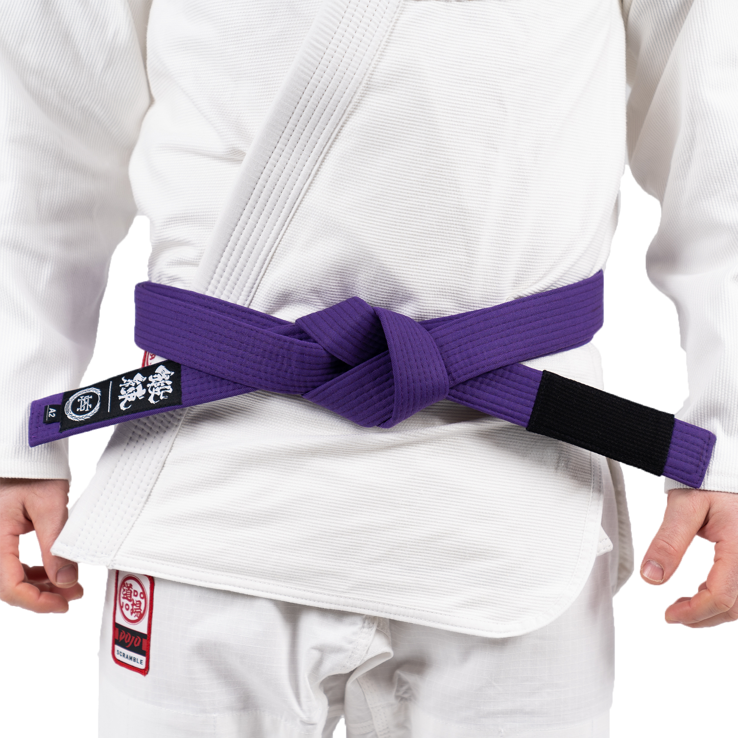 SCRAMBLE KIHON BJJ BELT 紫帯