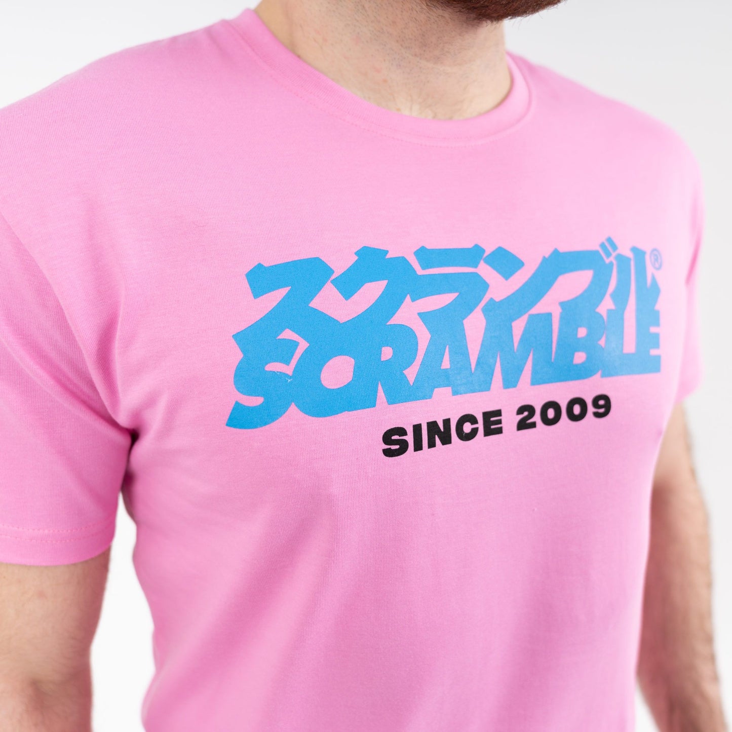 SCRAMBLE BASE Tシャツ PINK