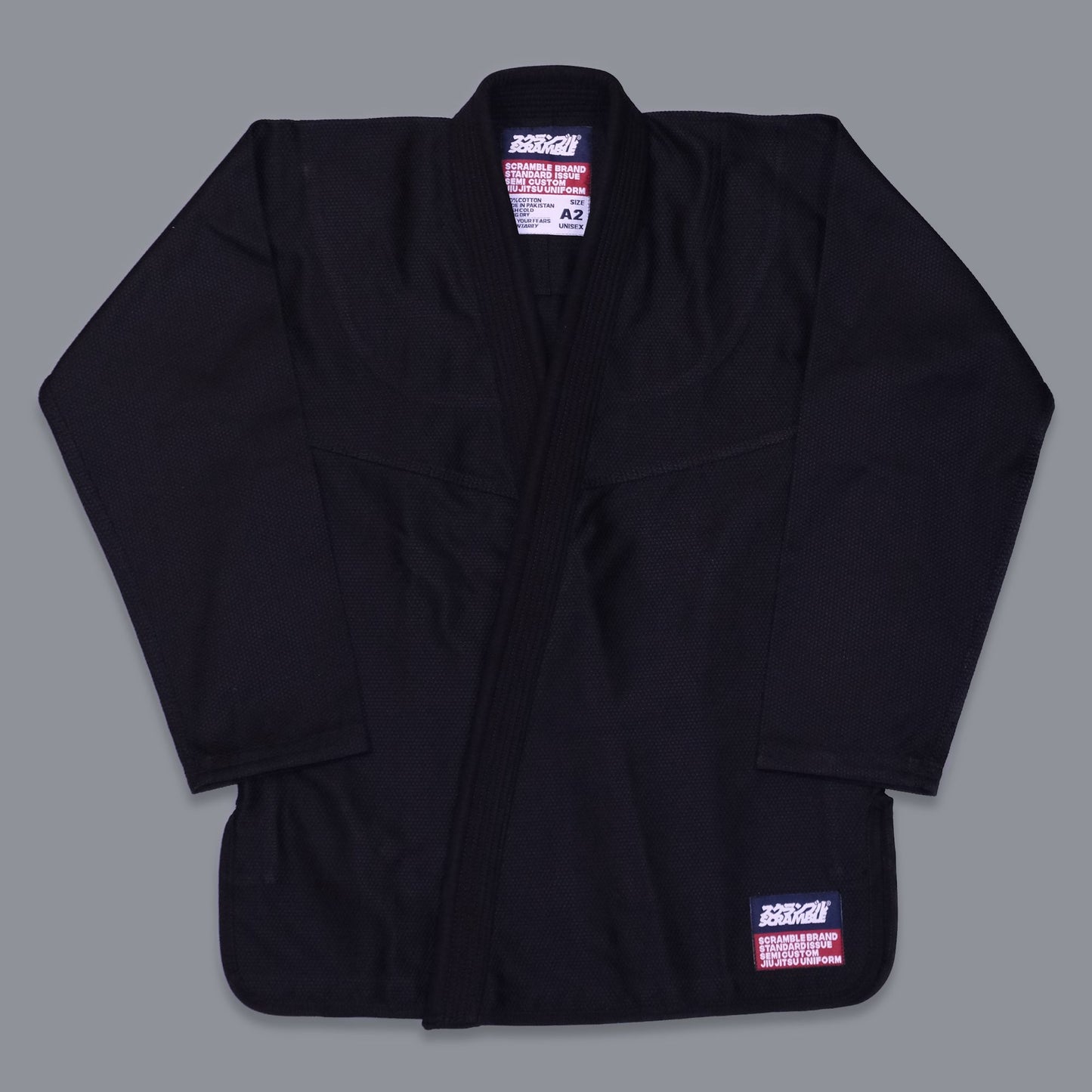 セミカスタム 柔術着 BLACK