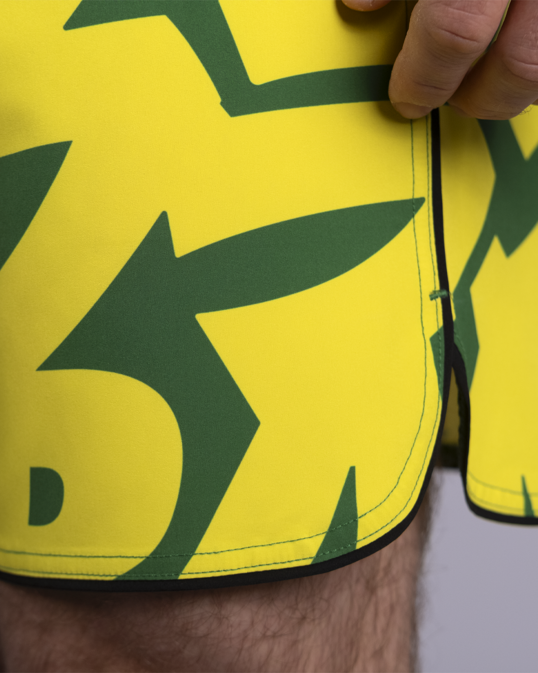 BAKA グラップリングショーツ GREEN&YELLOW
