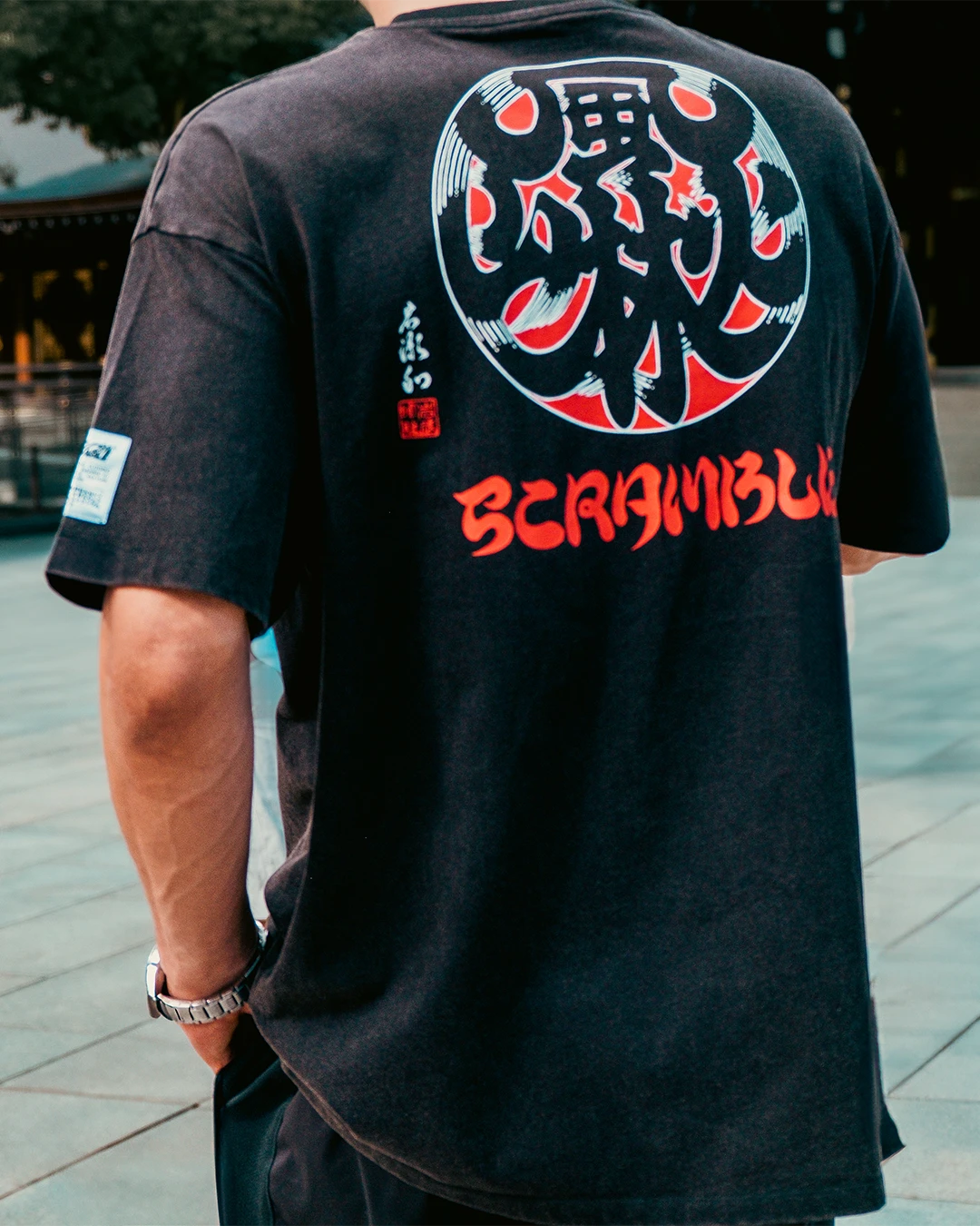 FURINKAZAN Tシャツ VINTAGE BLACK