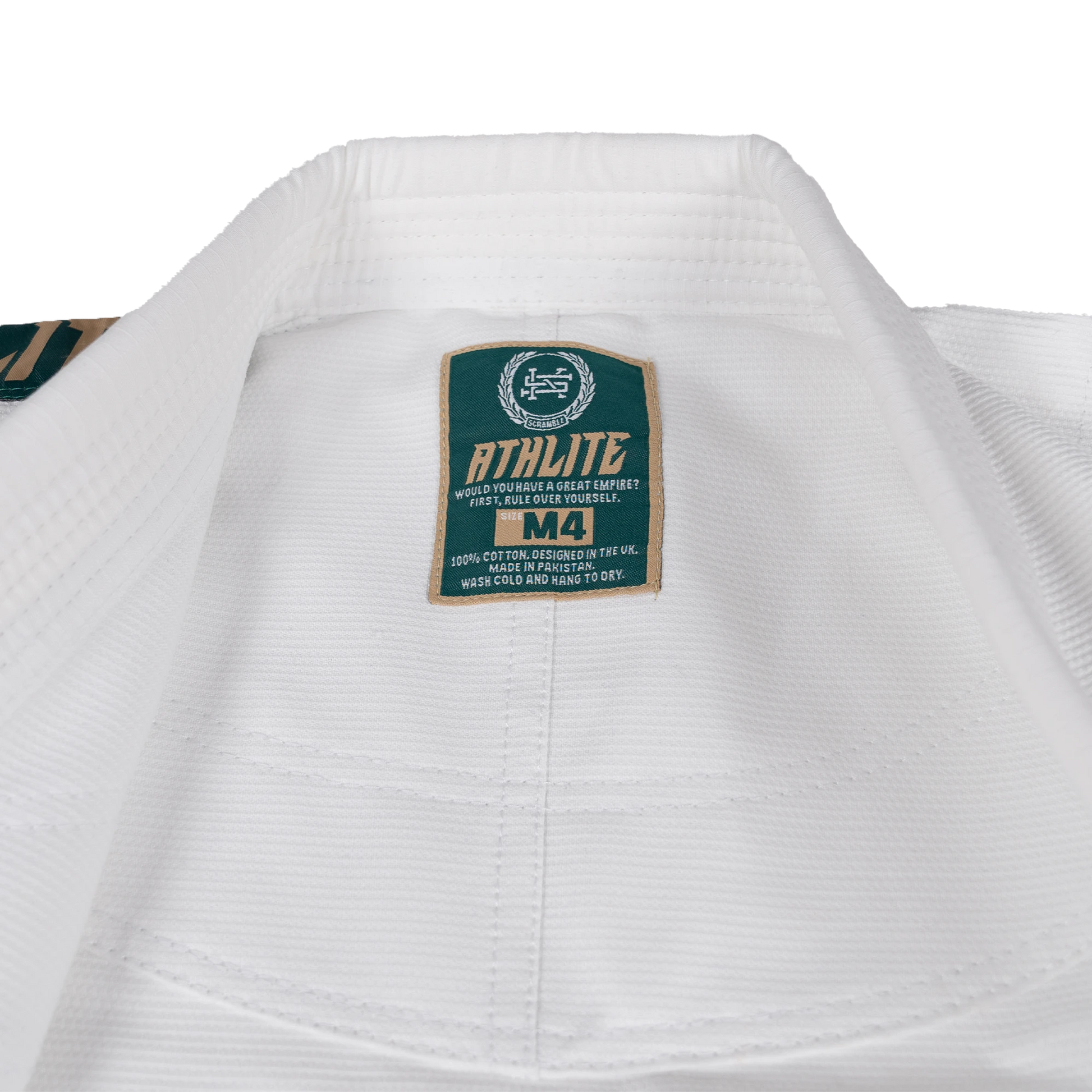 KIDS ATHLITE 6 アスライト柔術着 WHITE – SCRAMBLE JAPAN KIDS ATHLITE 6 アスライト柔術着 WHITE – SCRAMBLE JAPAN