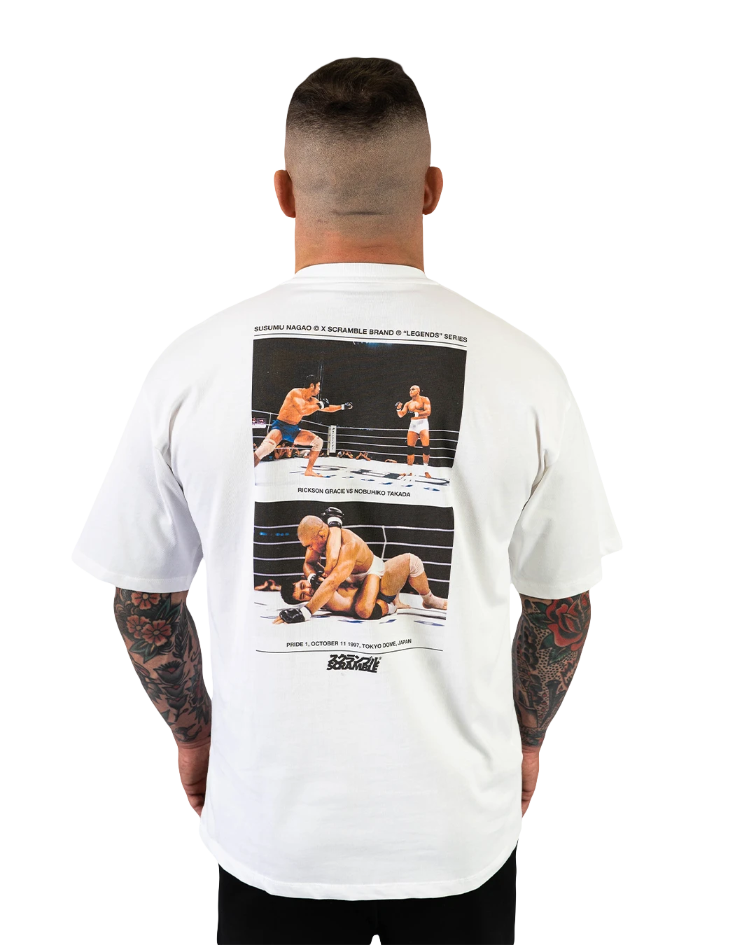 LEGENDS TEE - グレイシー vs 高田 – SCRAMBLE JAPAN