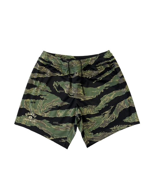 MESH HYBRID グラップリングショーツ TIGER CAMO