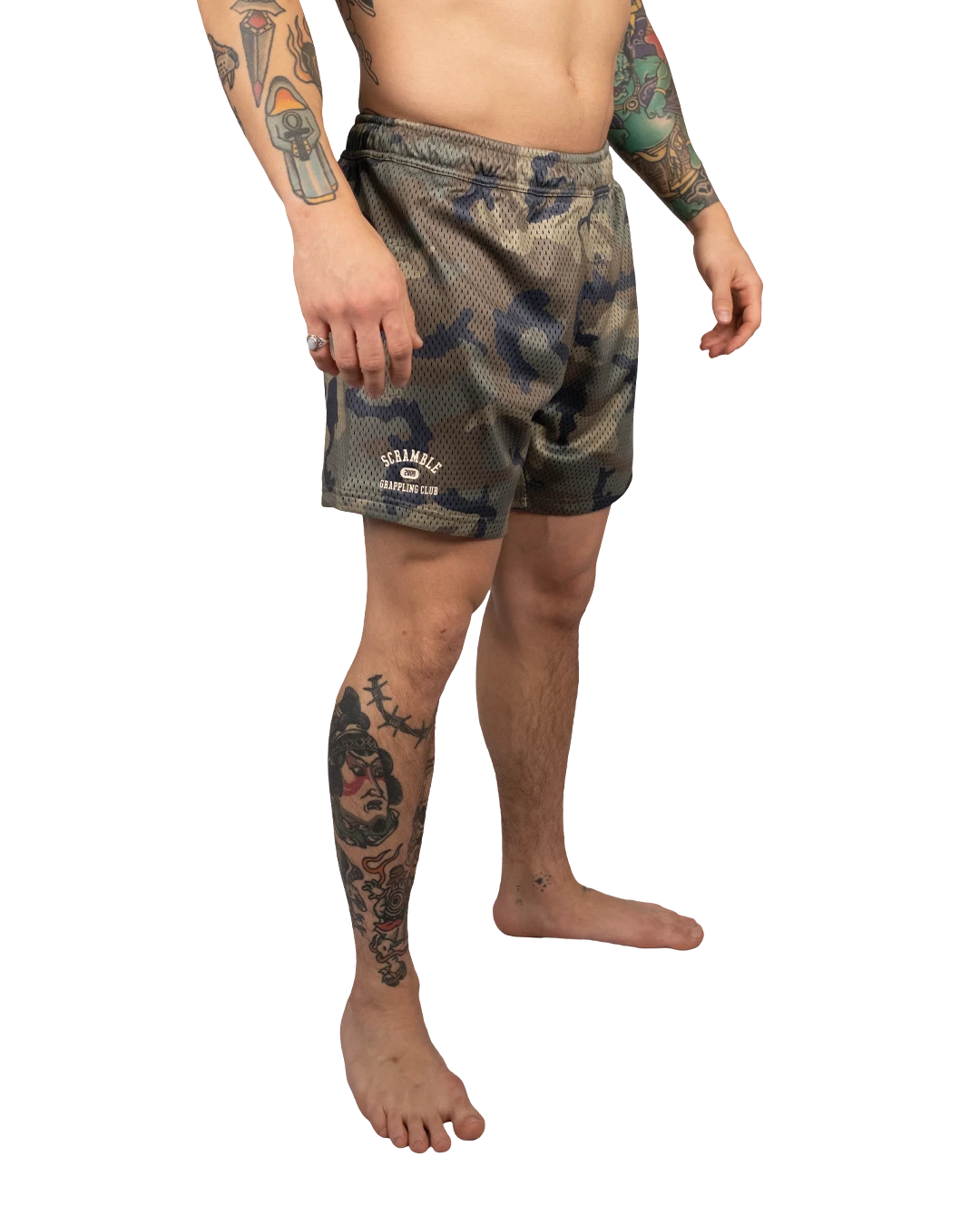 MESH HYBRID グラップリングショーツ WOODLAND