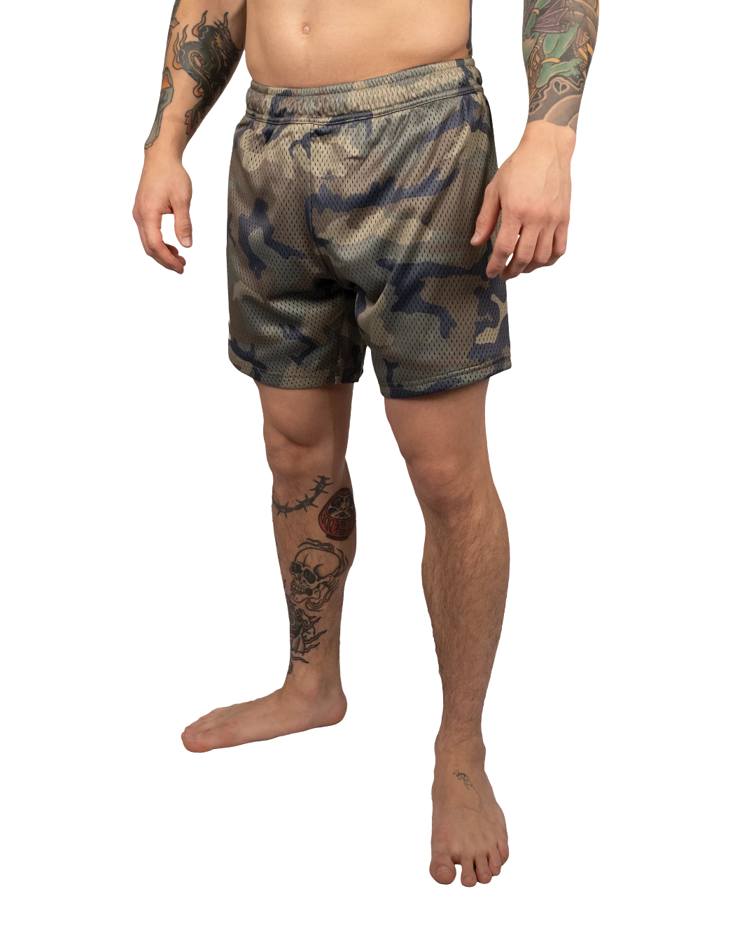 MESH HYBRID グラップリングショーツ WOODLAND