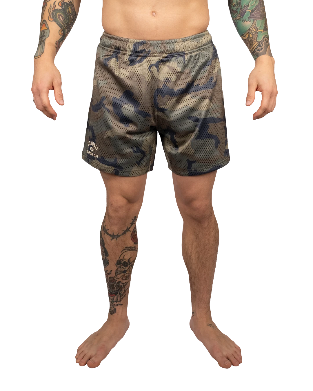 MESH HYBRID グラップリングショーツ WOODLAND