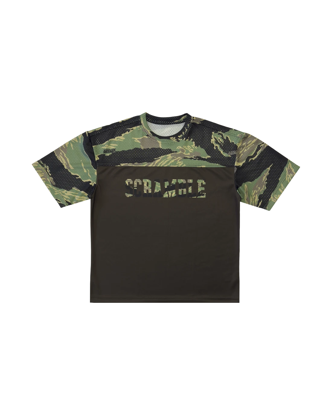 MESH HYBRID グラップリングシャツ TIGER CAMO