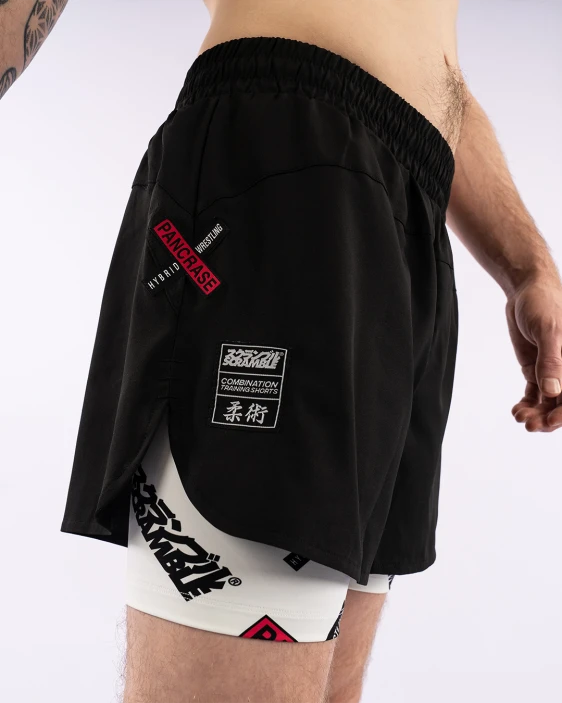 クラストパンツ　ショーツ SCRAMBLE x PANCRASE コンビネーションショーツ – SCRAMBLE JAPAN