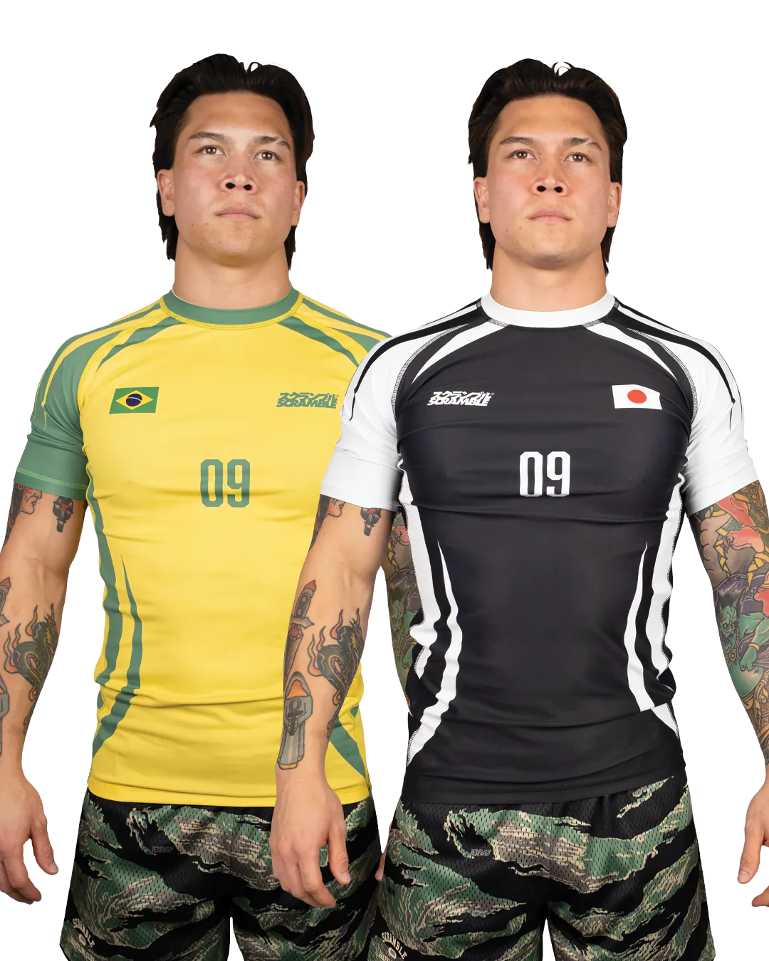 REVERSIBLE ラッシュガード JAPAN / BRAZIL