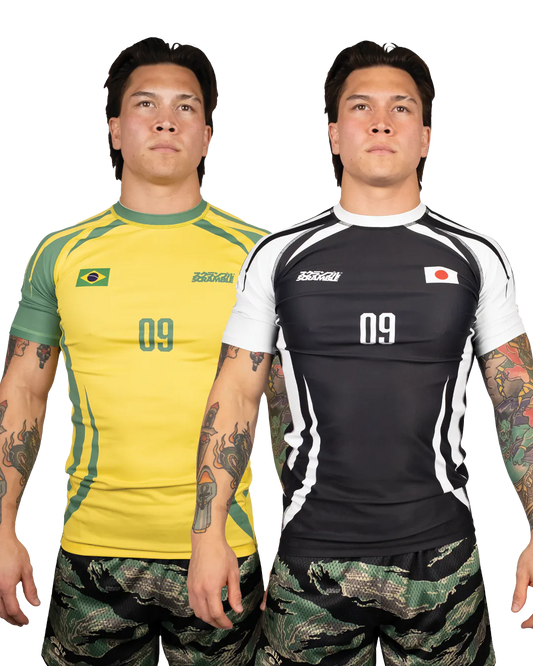 REVERSIBLE ラッシュガード JAPAN / BRAZIL