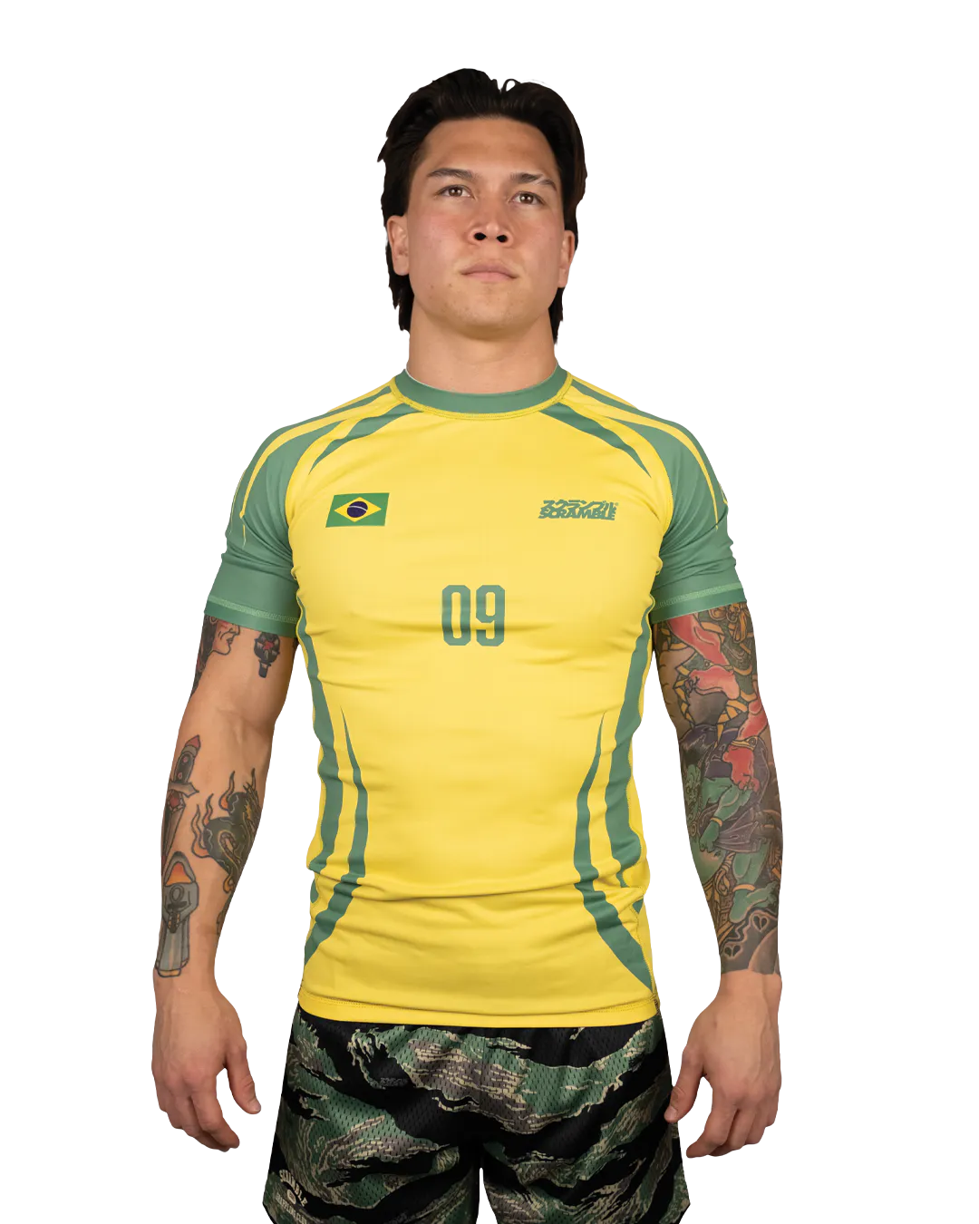 REVERSIBLE ラッシュガード JAPAN / BRAZIL