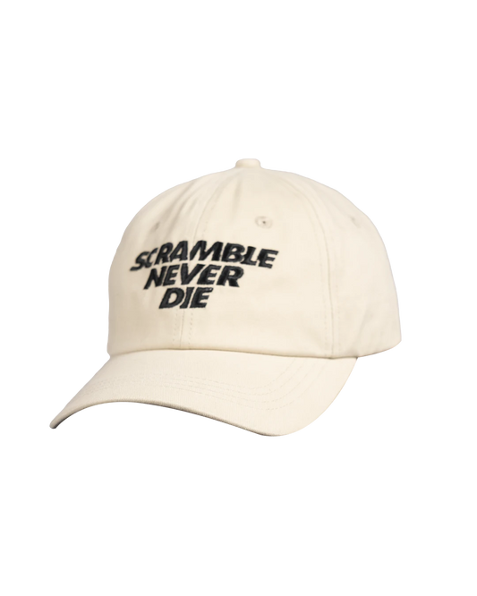 SCRAMBLE NEVER DIE キャップ