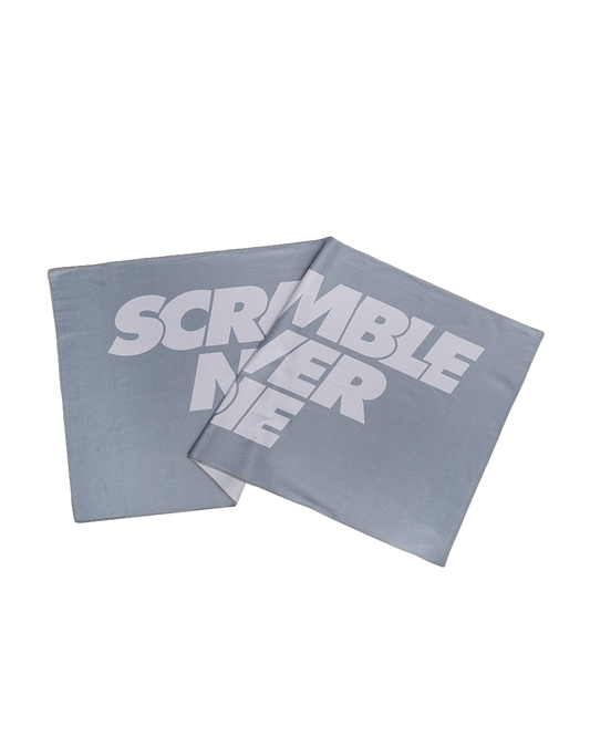 SCRAMBLE NEVER DIE タオル