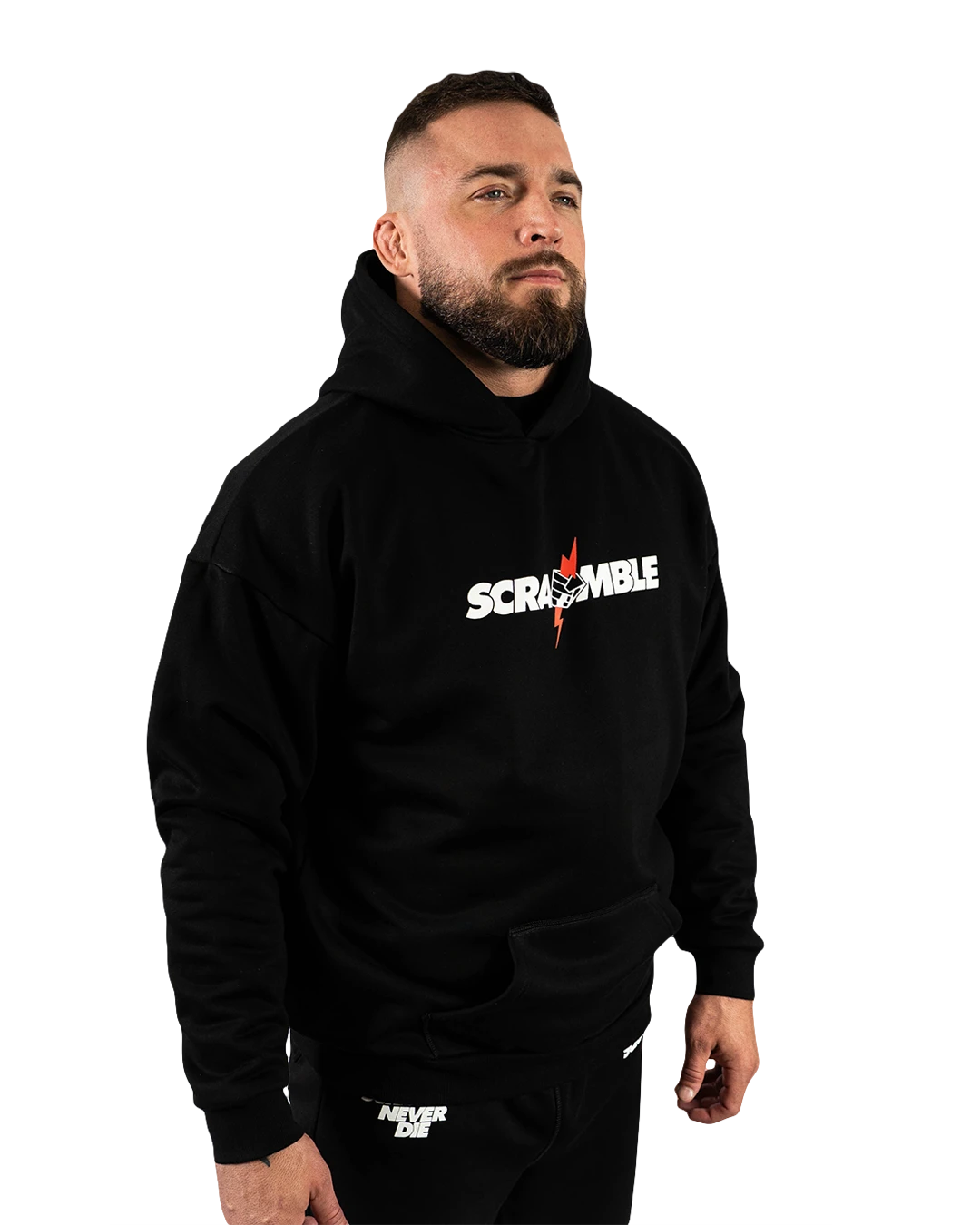 SCRAMBLE NEVER DIE パーカー