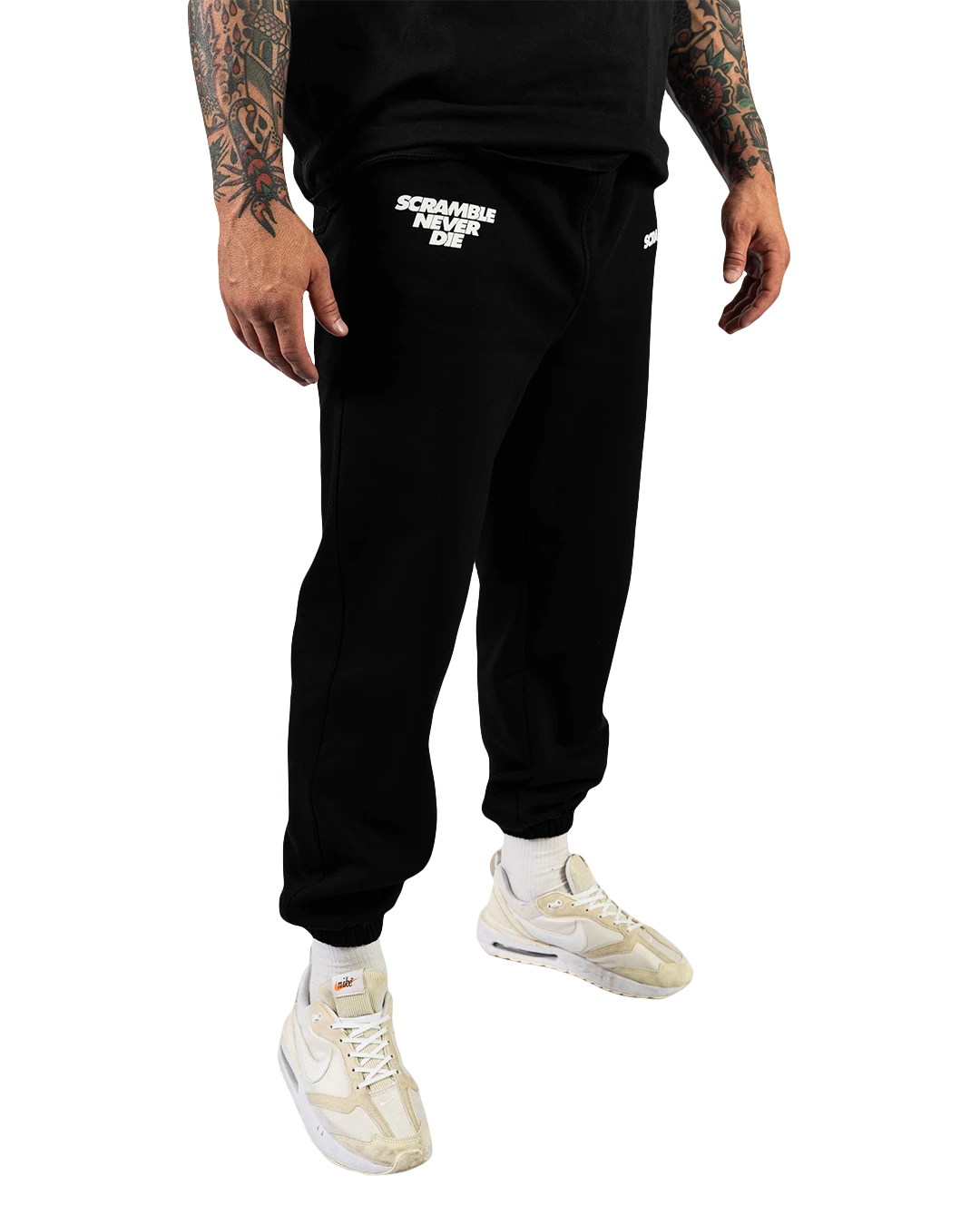 SCRAMBLE NEVER DIE ジョガーパンツ