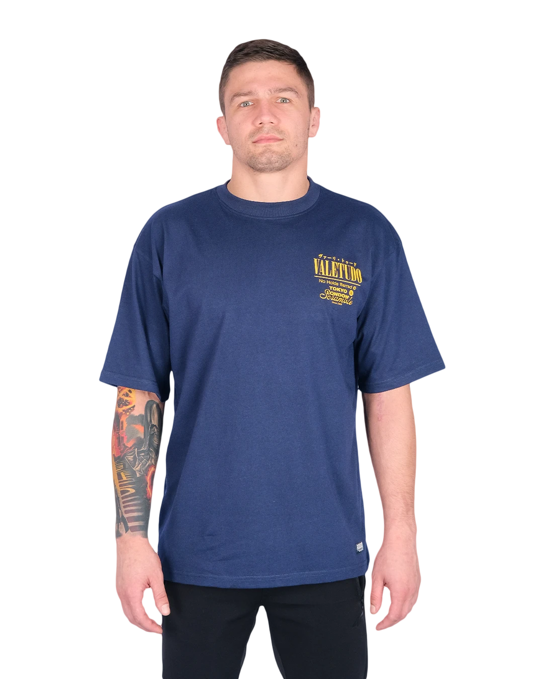 VALE TUDO Tシャツ - NAVY – SCRAMBLE JAPAN