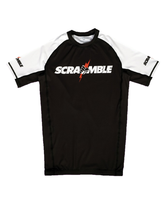 SCRAMBLE NEVER DIE ラッシュガード