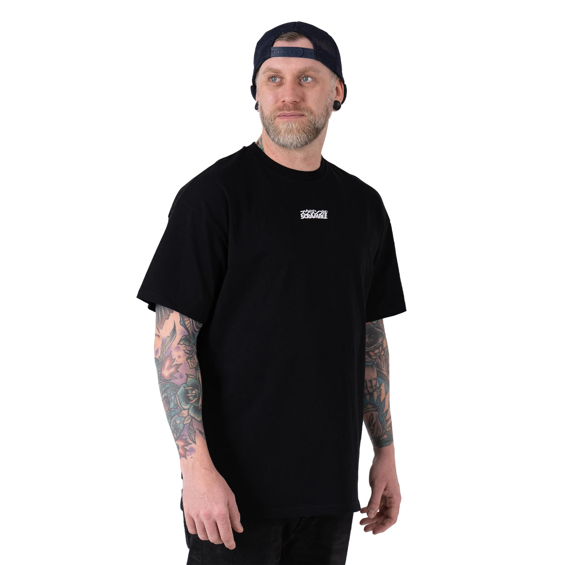 hide REPSYCLE サイン入り Tシャツ 黒 Lサイズ 新品未開封 SCRAMBLE OVERSIZE LOGO Tシャツ BLACK – SCRAMBLE JAPAN