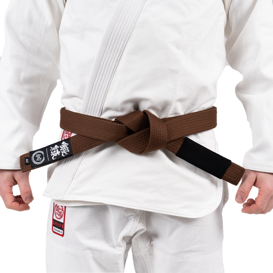 SCRAMBLE KIHON BJJ BELT 茶帯