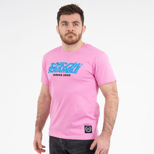 SCRAMBLE BASE Tシャツ PINK